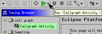 Current Activity in the Tuning Browser and in the Run Activity tooltip