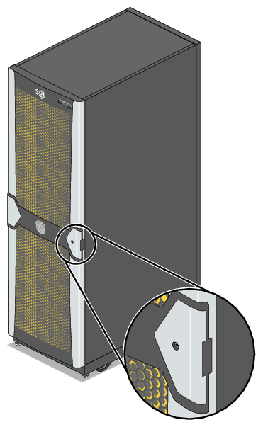 Tall (42U) Altix Rack and Front Lock