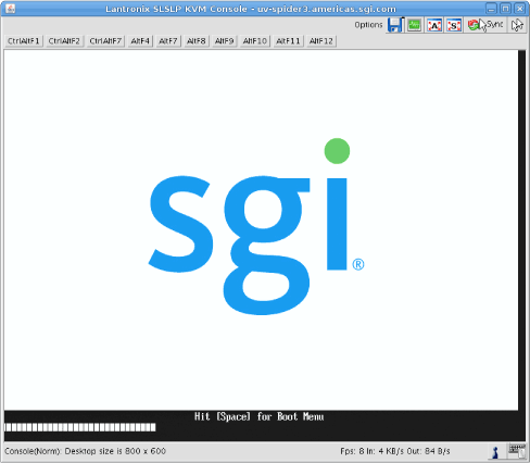 SGI KVM Console