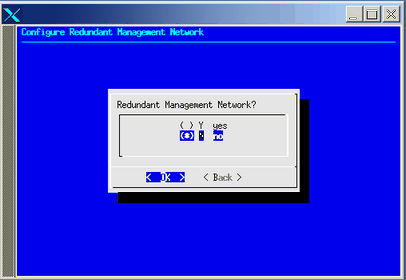 Redundant Management Network? Screen