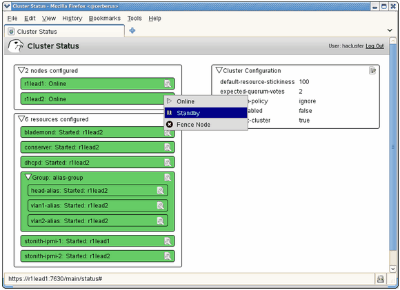 Using Hawk Browser Interface to Migrate Resources (Method 2 of
2)