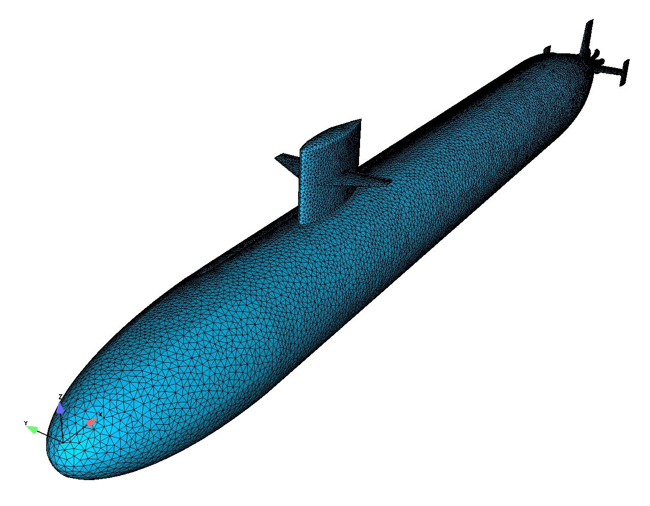 2D Flow Through an Abrupt Contraction problem